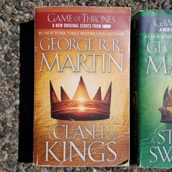 Game of Thrones books 2, 3 and 4. Song of Fire and Ice series George R R Martin - Picture 2 of 6